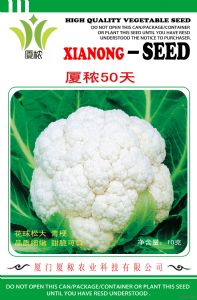 供应厦秾50天F1硬花—花椰菜种子